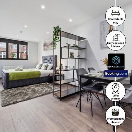 Stylish Studio Apt By Stay Smart Short Lets & Serviced Accommodation Woodstock With Free Wifi London Exterior foto